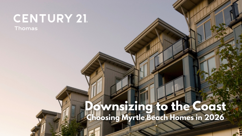 Downsizing to the Coast: Why Retirees Are Choosing Myrtle Beach Homes in 2026 | CENTURY 21 Thomas