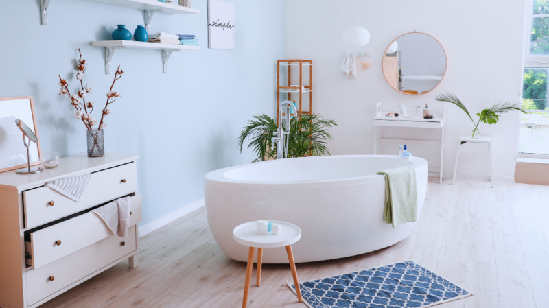 coastal home interior