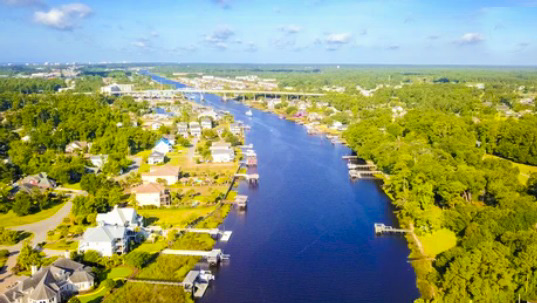 Little River Aerial View